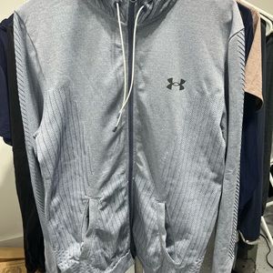Men’s Under Armour RUSH Seamless Full-Zip Hoodie size Medium